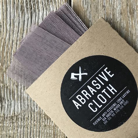 Abrasive cloth pack – The Whittlings