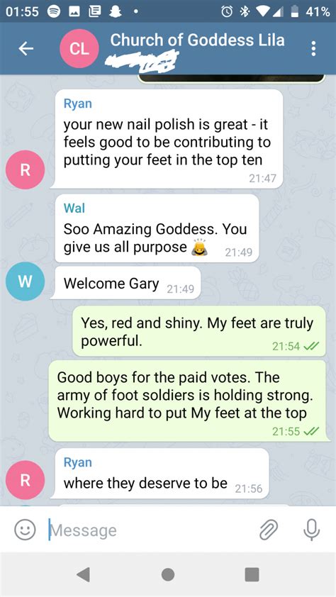 Findom Chat - Goddess Lila