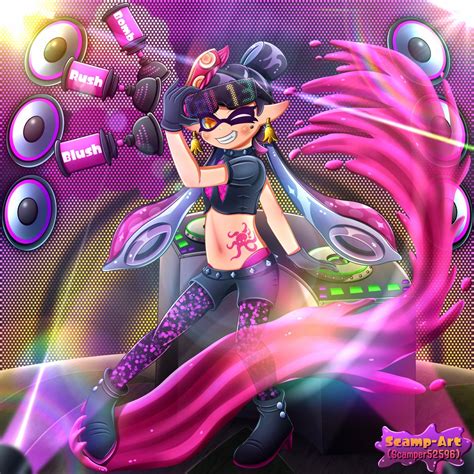 Octo Callie Callie Splatoon 3 Nintendo Art Digital Art - Etsy