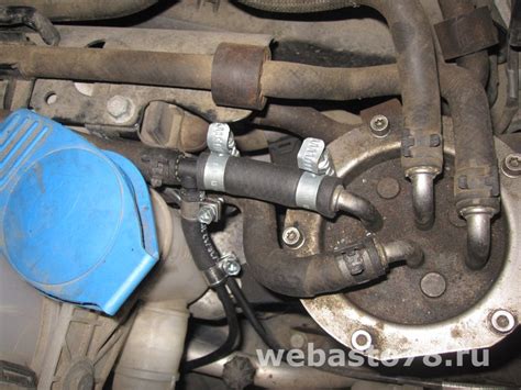 Установка Webasto Thermo Top Evo на автомобиль Volkswagen Touran