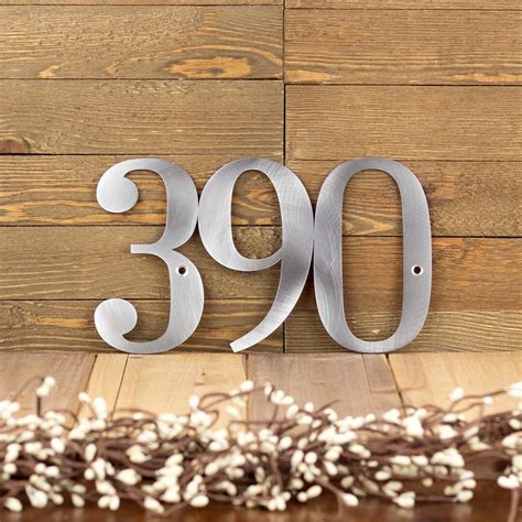 house number sign  numbers  house exterior house etsy