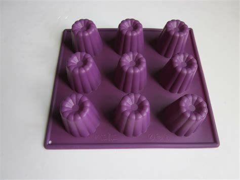 Silikoninė forma "Kanelės" (Canelé) (9, maž.) • Kepimo Formos