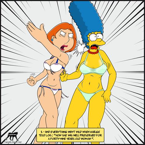 Lois Against Marge-01 2160 Fight !! by Luberne on DeviantArt