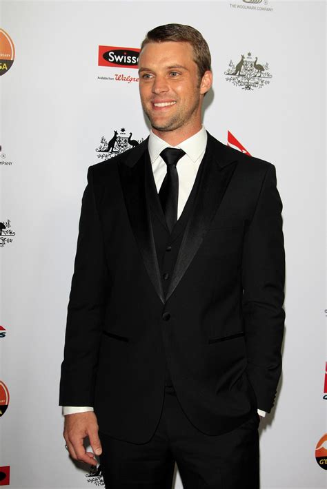 los angeles, jan 12 - jesse spencer arrive au 2013 g day usa los