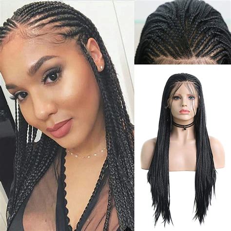 Hairstylists are debating the best side cornrows with box braids looks 21