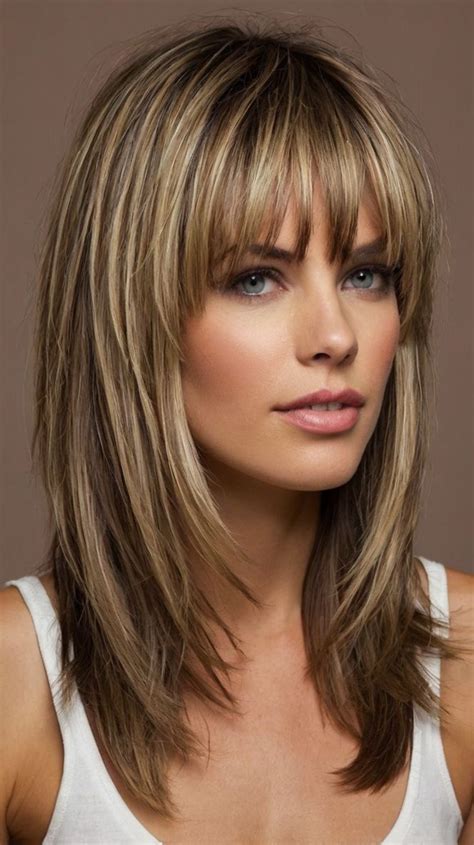 by Laken Middleton on Hair ideas!! :) in 2025 | Bangs with medium ...