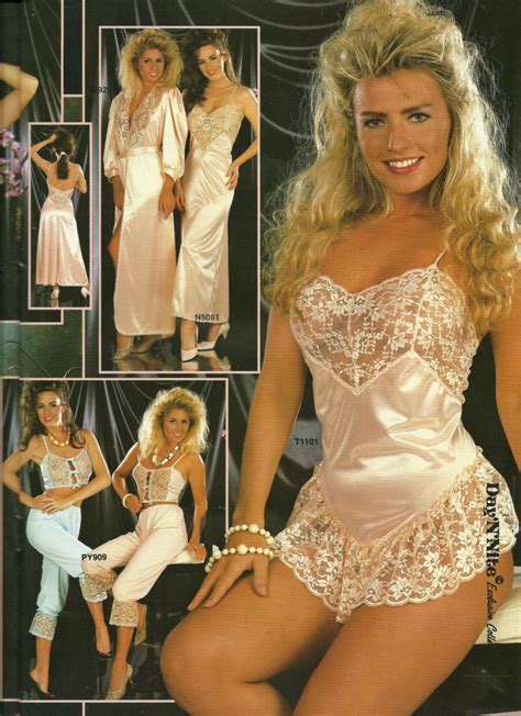 These 1980s lingerie catalog looks are really on trend for today