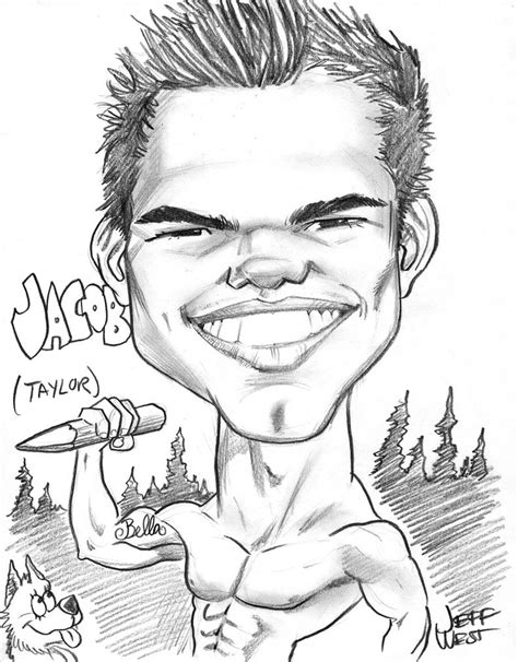 Jacob Black Caricature by jeffzombie37 on DeviantArt