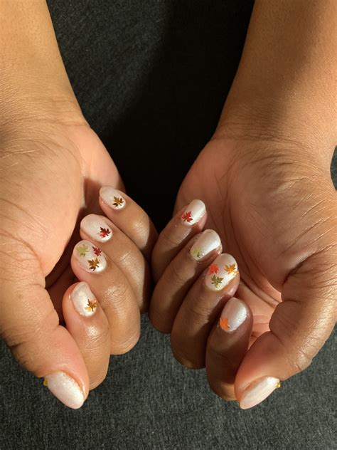 simple fall nail designs simple fall nails fall nail designs nail