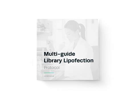 Multi-guide Library Lipofection Protocol