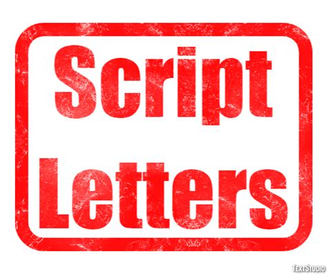 script letters text effect  logo design font