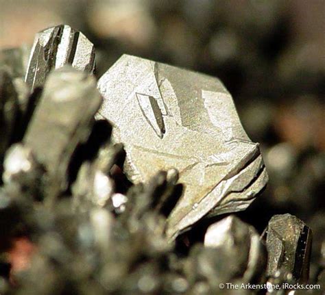 Native Arsenic Crystals - 4JG33 - Ronna Mine - Czech Republic Mineral ...