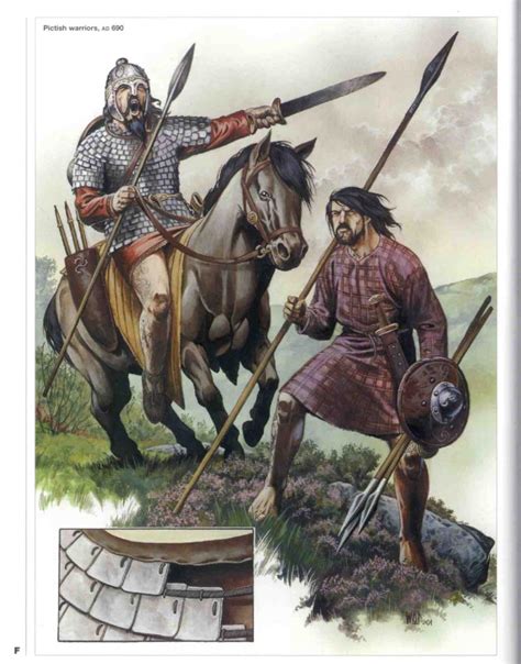 Пиктские воины (297-841 гг. н.э.)