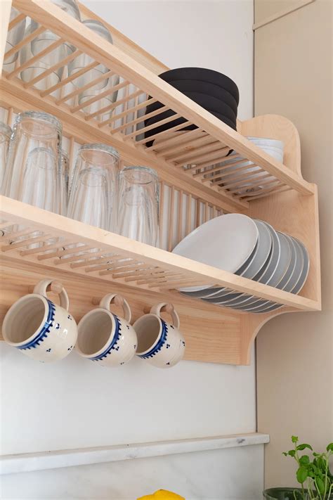 plate rack kitchen     tiny dish rack   tiny kitchen