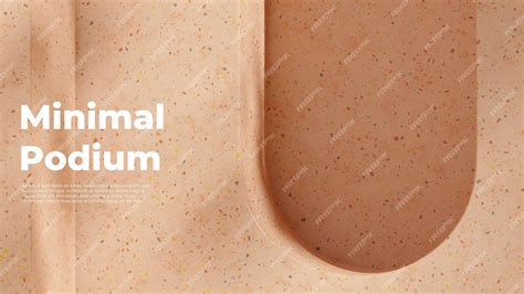 Premium PSD | Minimal 3d rendering mockup scene of upside down arch ...