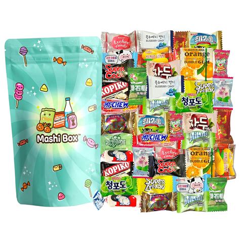 Mashi Box Asian Candy Variety Pack | 40 PCS | Nepal | Ubuy