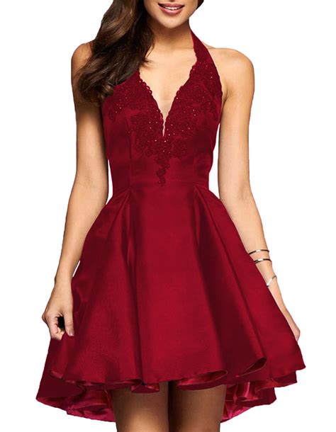 DYS Women's Hi Lo Homecoming Dress with Pocket Short Prom Cocktail ...
