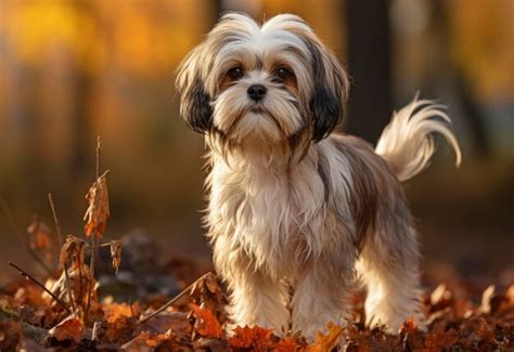 Premium Photo | Shih Tzu standing