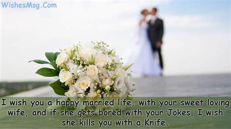 Funny Wedding Wishes, Quotes and Humorous Messages - WishesMsg