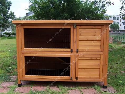 Wooden Rabbit Cage (wooden Rabbit Hutch, Rabbit House) - Fujian ...