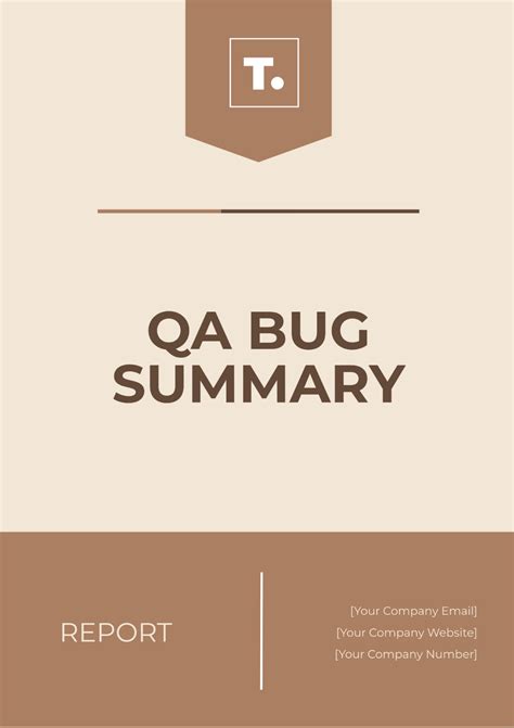 Free Bug Report Templates to Edit Online and Print
