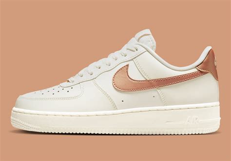 nike air force  wmns metallic red bronze dd  sneakernewscom