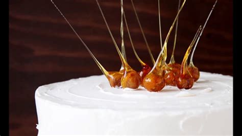 Украшение для торта / Caramel Decoration - YouTube