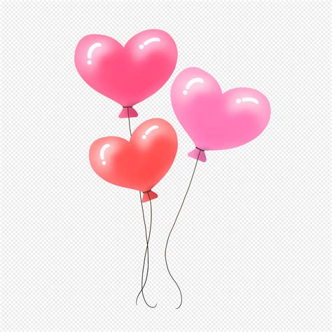 Balloon Love PNG Images With Transparent Background | Free Download On
