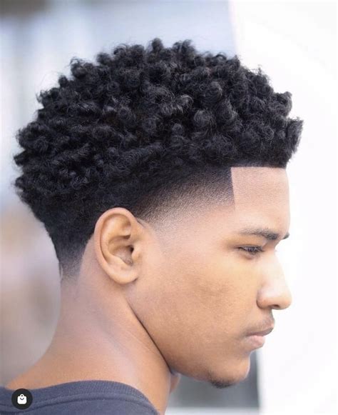 Afro Hair Fade, Boys Haircuts Curly Hair, Fade Haircut Curly Hair, Temp ...