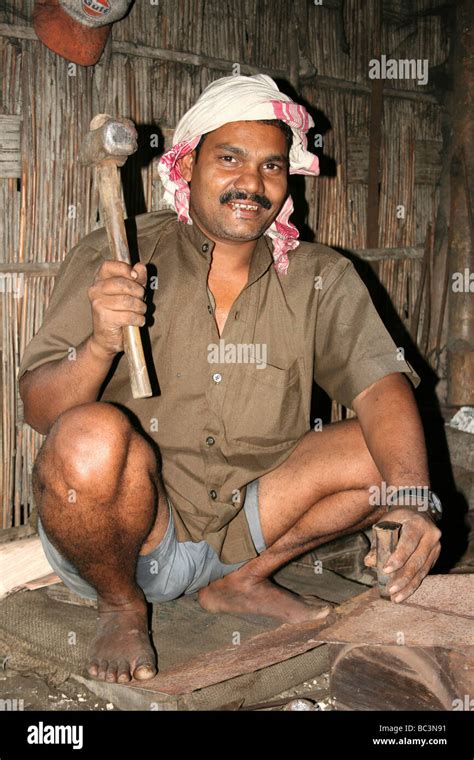 Indian blacksmith hi-res stock photography and images - Alamy