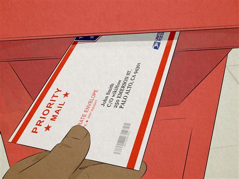 how to put on a stamp