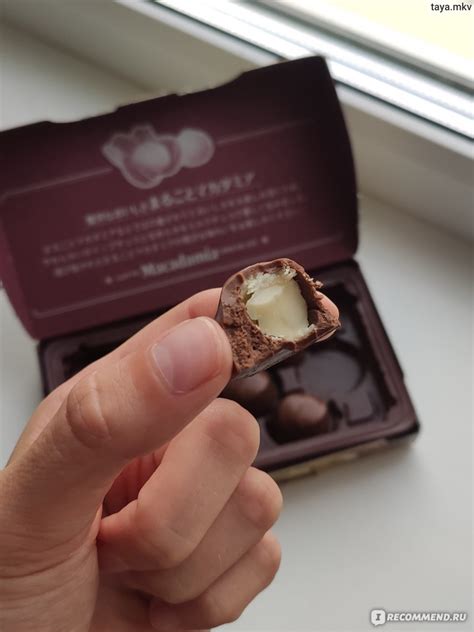 Конфеты Lotte С макадамией - «Идеальное сочетание - вкусный шоколад и ...