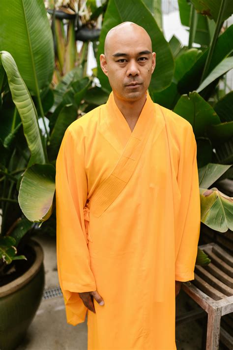 monk walking   stairs  stock photo