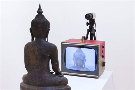 Nam June Paik’s TV Buddhas – His best-known work