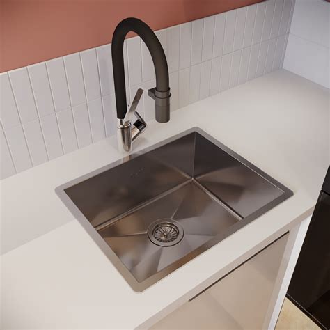 Мойка для кухни врезная М8S Delinia 50x40 см глубина чаши 19.1 см ...