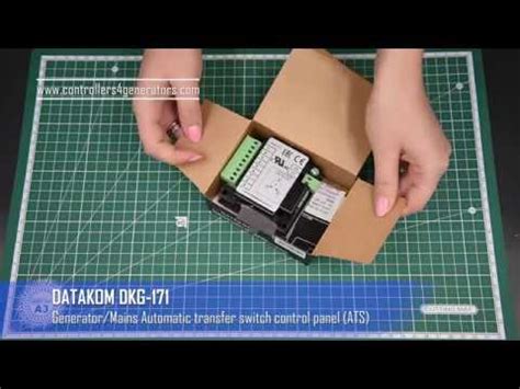 DATAKOM DKG-171 Generator/Mains Automatic transfer switch control panel ...