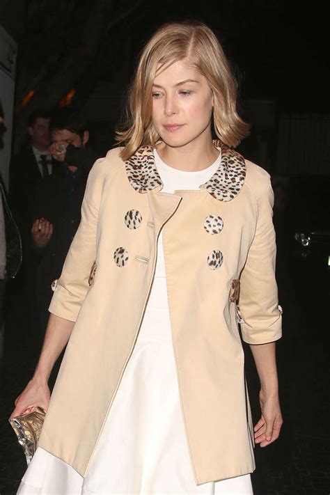 ROSAMUND PIKE Leaves Chateau Marmont in West Hollywood – HawtCelebs