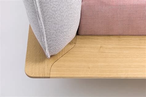 Yoma with upholstered headboard by Zeitraum | STYLEPARK