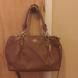 coach bags coach brown leather purse poshmark