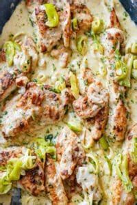 creamy pepperoncini chicken skillet recipe