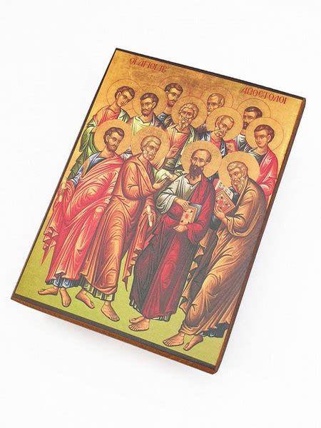 Икона Собор 12 апостолов 10х15 см - купить по низким ценам в интернет ...