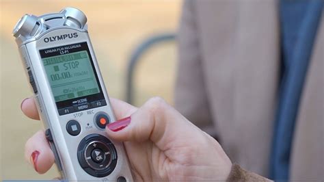 OLYMPUS LS-P1 - Voice Recording Tutorial with Beth Caro - YouTube