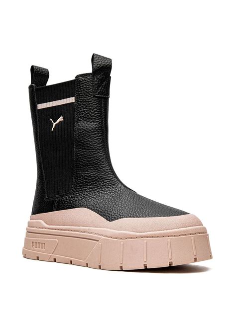puma mayze stack chelsea boots farfetch