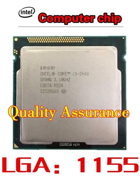 Intel lntel I5 2400 CPU Processor Quad Core 3.1Ghz /L3 6M/95W Socket ...