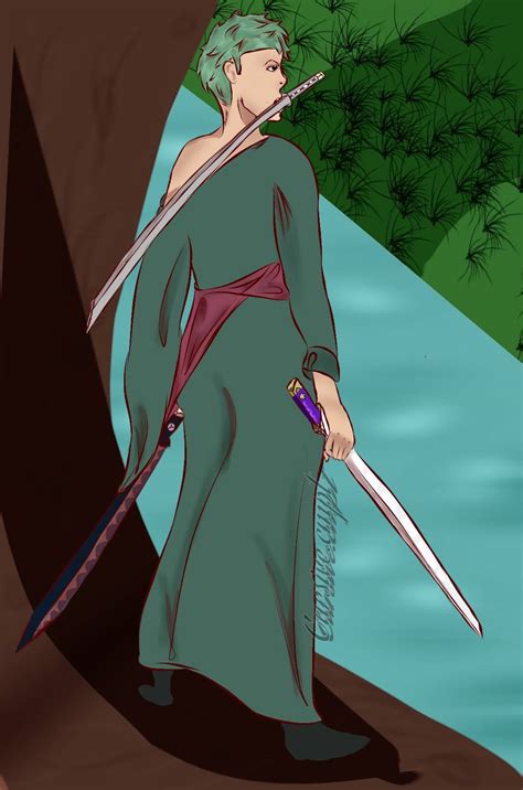 Zoro fanart by cursivecmpt on DeviantArt