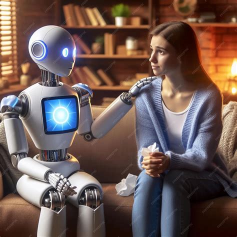 The AI Therapist | Premium AI-generated image