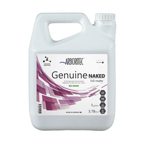 Двухкомпонентный лак паркетный на водной основе Arboritec Genuine Naked ...