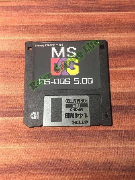 MS-DOS 5.00 boot disk Floppy DOS pc | Etsy