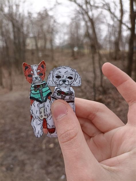 Pin by 🍂бумажные собаки 🧡 on бумажная собачка 🍂 | Paper dogs, Paper ...