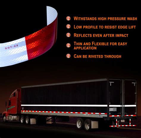 DOT Reflective Tape Requirements For Trucks Explained, 45% OFF